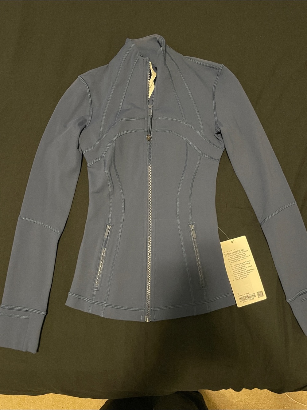 Mineral blue define jacket